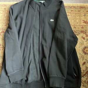 Lacoste Black Fleece Jacket Mens XXXL